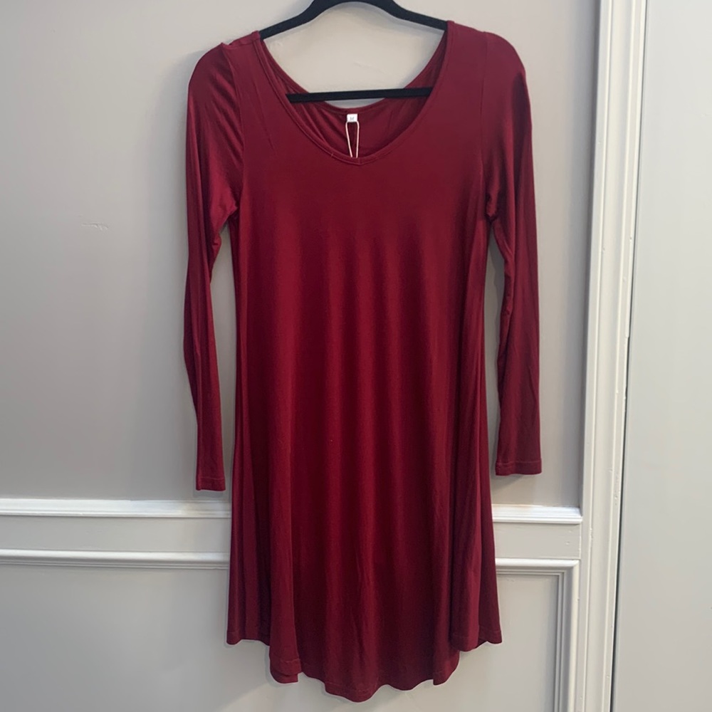 Comfortable long sleeve dress